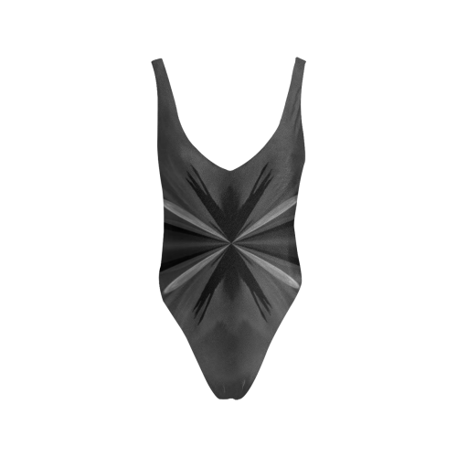 Grexey Sexy Low Back One-Piece Swimsuit (Model S09)
