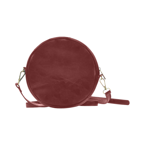 Paint on a white background Round Sling Bag (Model 1647)