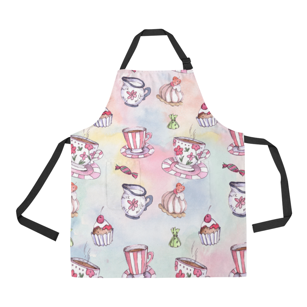 Coffee and sweeets All Over Print Apron