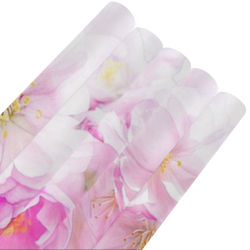Delicate floral 418 by JamColors Gift Wrapping Paper 58"x 23" (5 Rolls)