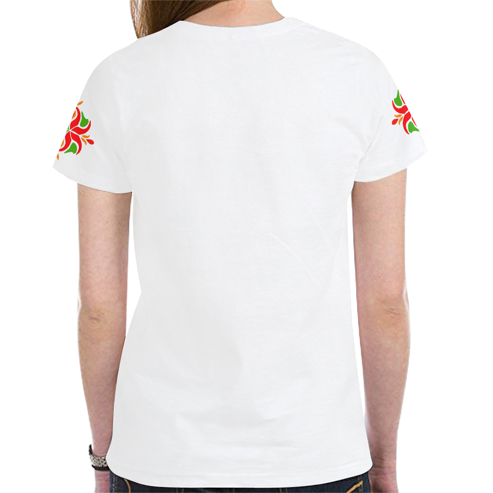 folklore2 New All Over Print T-shirt for Women (Model T45)