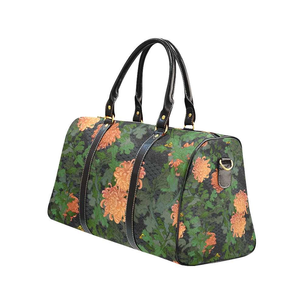 Chrysanthemum 2020 New Waterproof Travel Bag/Large (Model 1639)