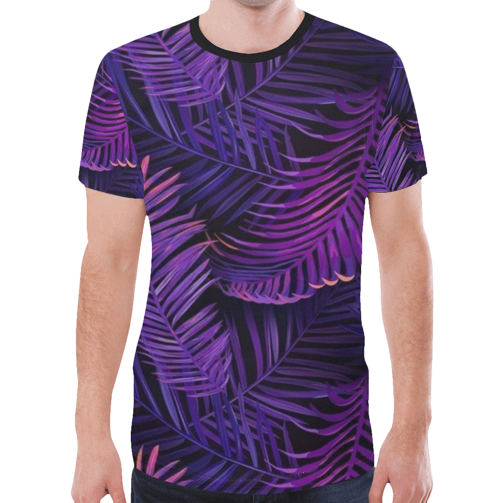Woke Jungle Design 2 New All Over Print T-shirt for Men (Model T45)