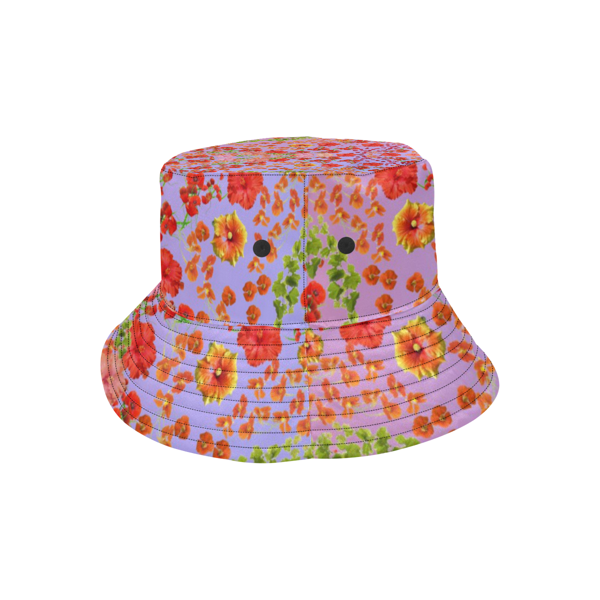 coquelicots 10 All Over Print Bucket Hat for Men