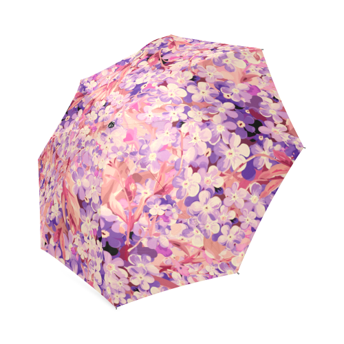 flower pattern Foldable Umbrella (Model U01)