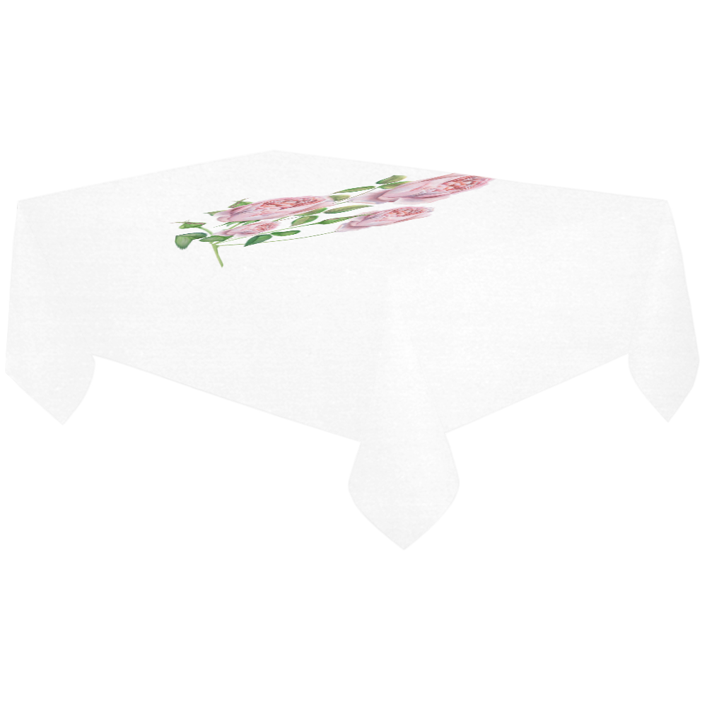 rose-4043467 Cotton Linen Tablecloth 60"x120"