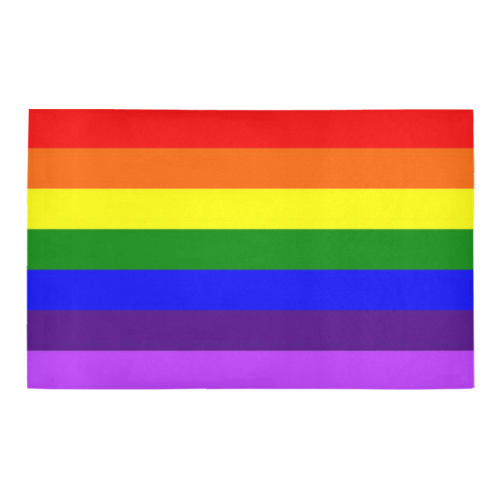 Rainbow Flag (Gay Pride - LGBTQIA+) Bath Rug 20''x 32''