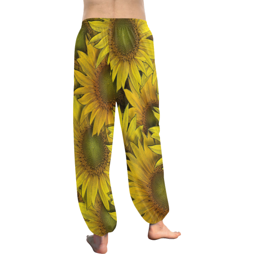 Surreal Sunflowers Women's All Over Print Harem Pants (Model L18)