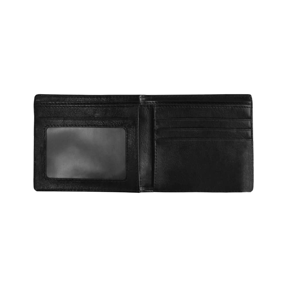 STEWART ROYAL MODERN HEAVY WEIGHT TARTAN Mini Bifold Wallet (Model 1674)