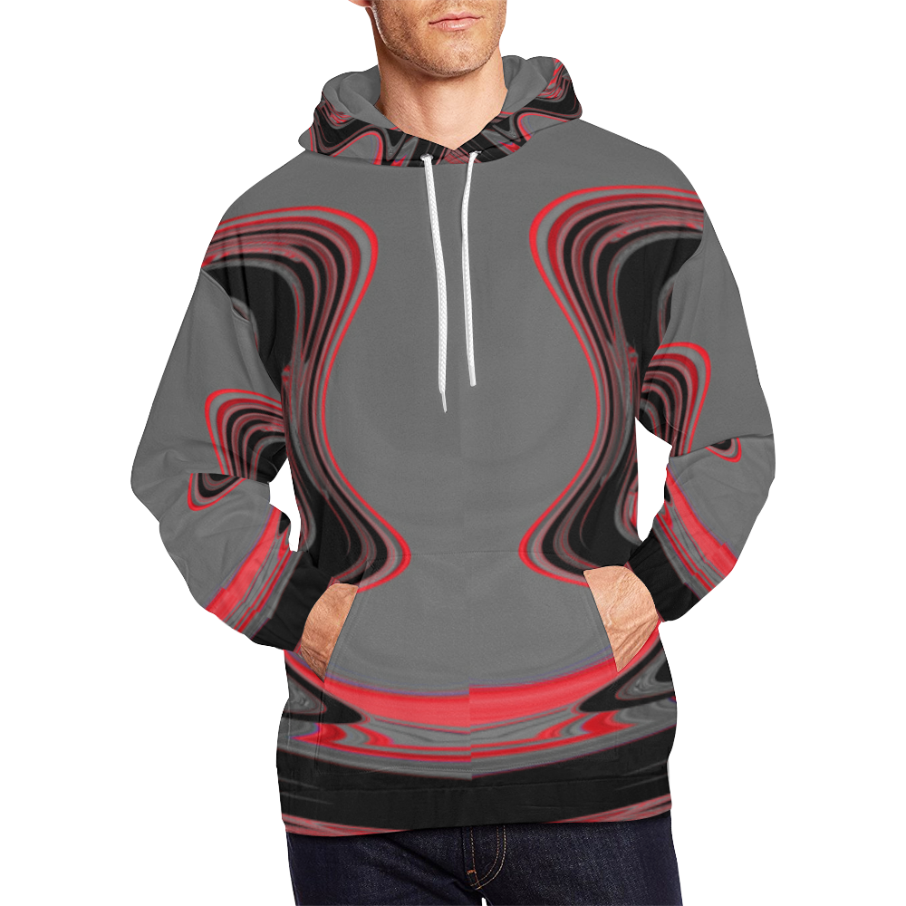 32_5000 13 All Over Print Hoodie for Men/Large Size (USA Size) (Model H13)