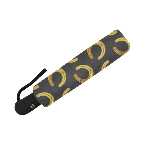 Golden horseshoe Auto-Foldable Umbrella (Model U04)