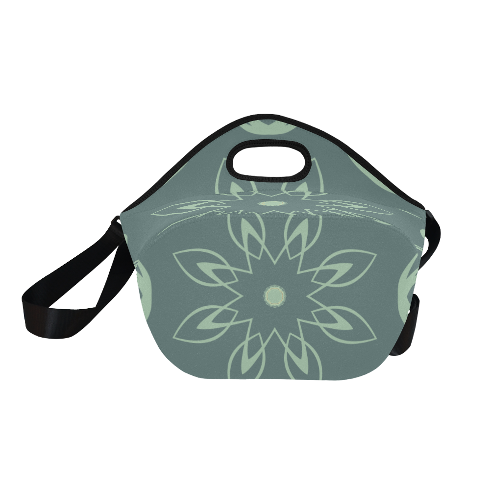 Soft Petals Neoprene Lunch Bag/Large (Model 1669)