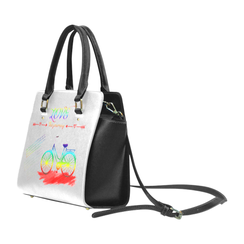 Rainbow Love Classic Shoulder Handbag (Model 1653)