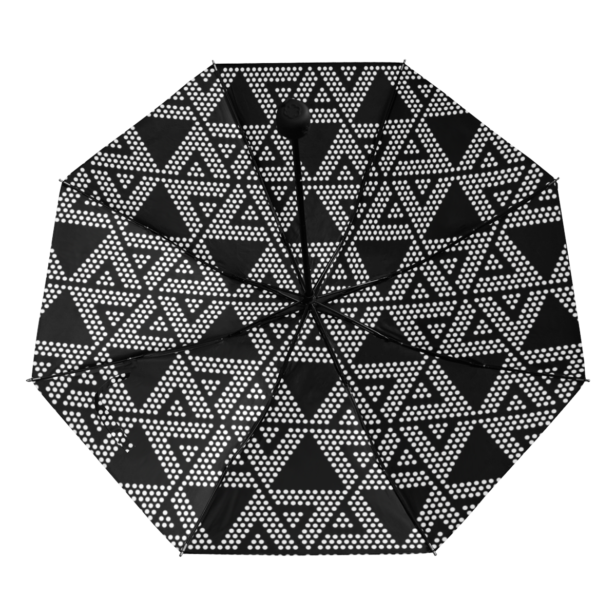 Polka Dots Party Anti-UV Foldable Umbrella (Underside Printing) (U07)