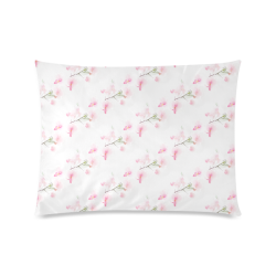 Pattern Orchidées Custom Picture Pillow Case 20"x26" (one side)