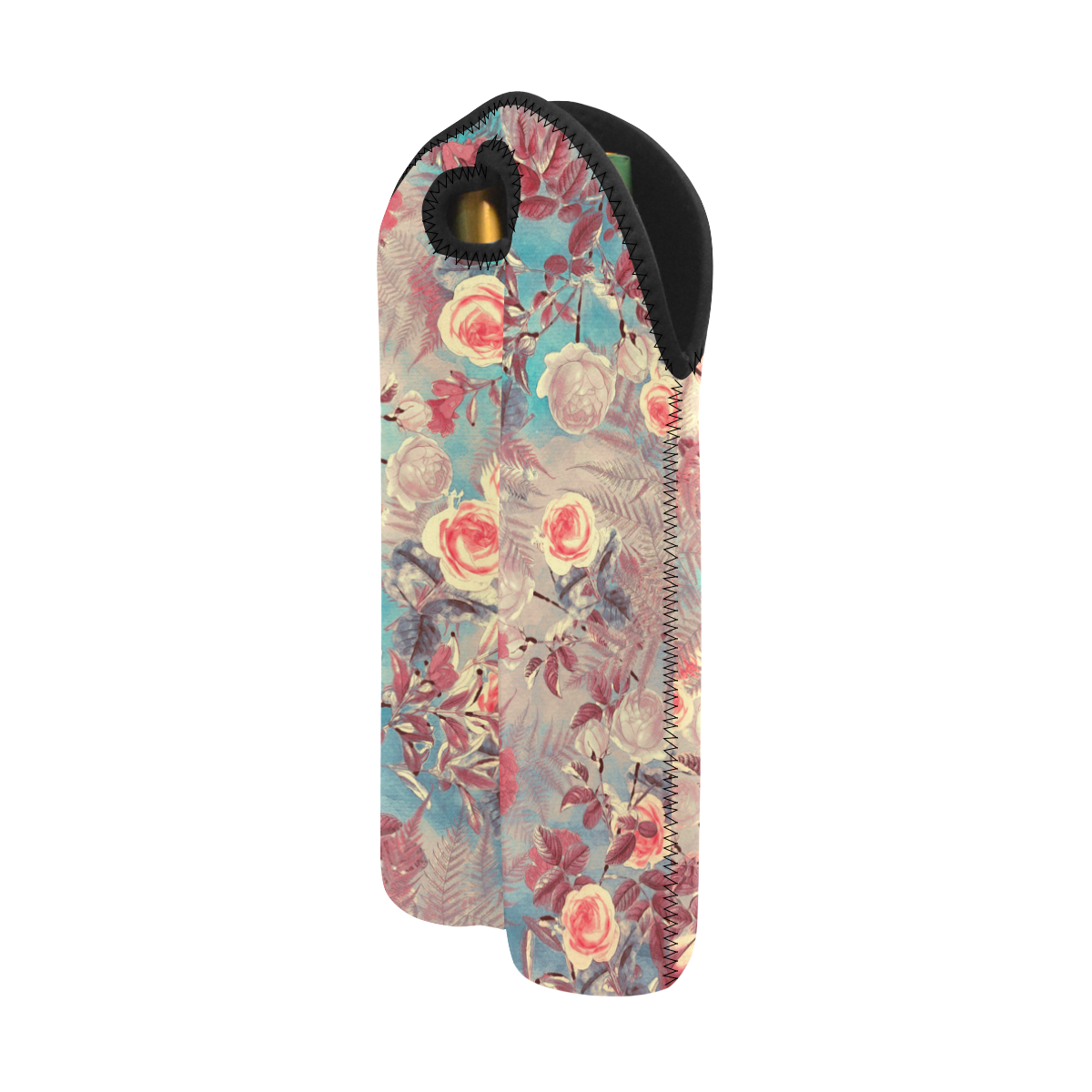 flowers #flowers #pattern 2-Bottle Neoprene Wine Bag