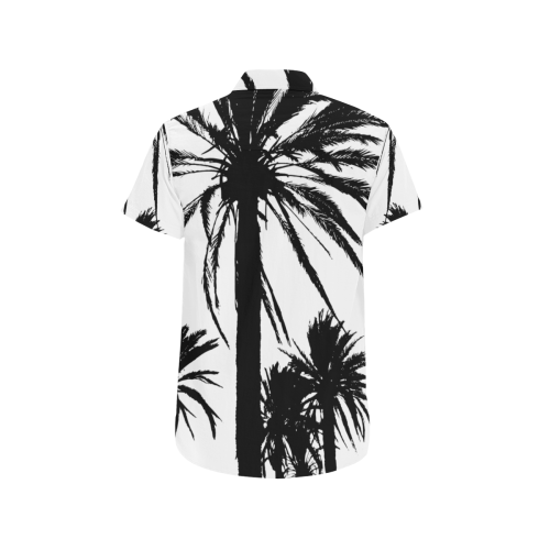 Palmlove Men's All Over Print Short Sleeve Shirt/Large Size (Model T53)