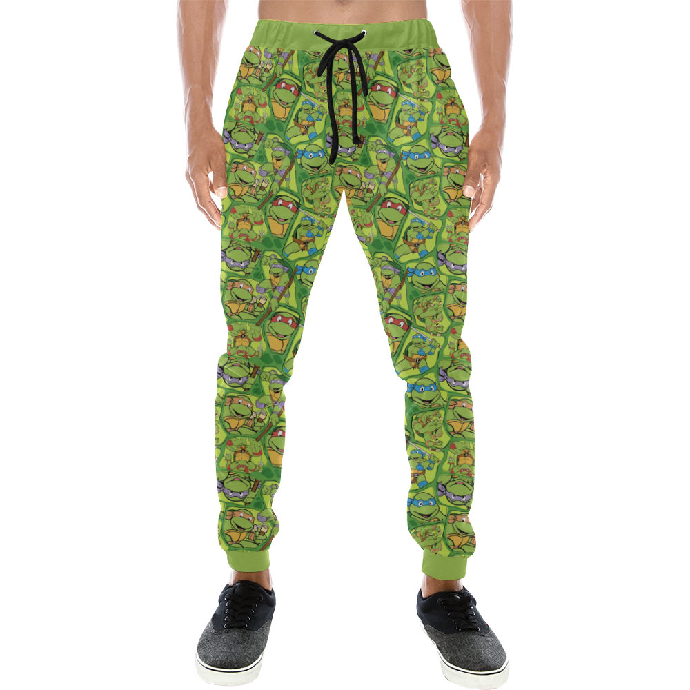 Teenage Mutant Ninja Turtles (TMNT) Men's All Over Print Sweatpants (Model L11)