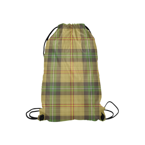 Saskatchewan tartan Small Drawstring Bag Model 1604 (Twin Sides) 11"(W) * 17.7"(H)