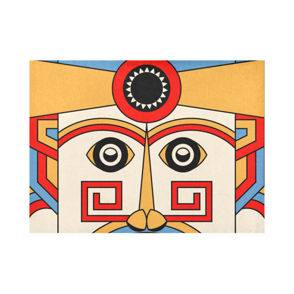 Aztec Religion Tribal Placemat 14’’ x 19’’ (Six Pieces)