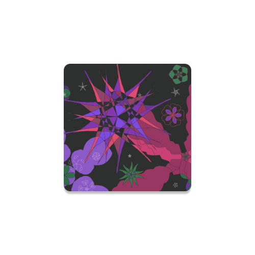 Abstract #9 2020 Square Coaster