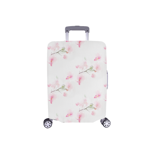 Pattern Orchidées Luggage Cover/Small 18"-21"
