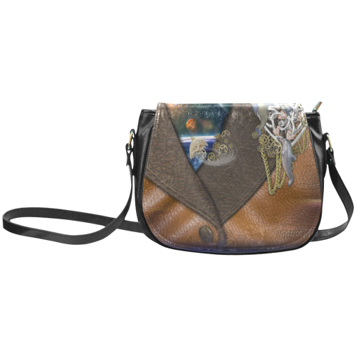 Our dimension of Time Classic Saddle Bag/Small (Model 1648)