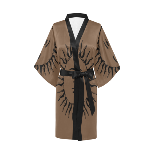 GOD Robe Brown Kimono Robe