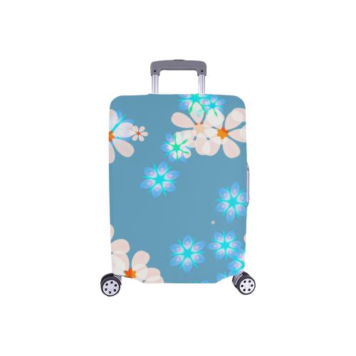 Fresh Flowers Luggage Cover/Small 18"-21"