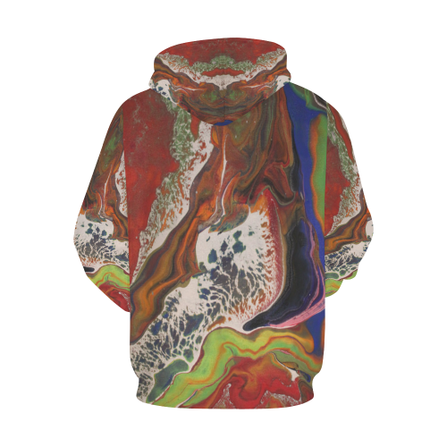 dragonfruit5000 All Over Print Hoodie for Women (USA Size) (Model H13)
