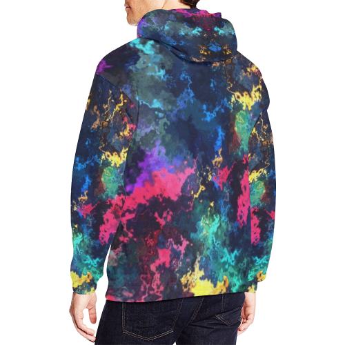 The colors of the soul All Over Print Hoodie for Men/Large Size (USA Size) (Model H13)