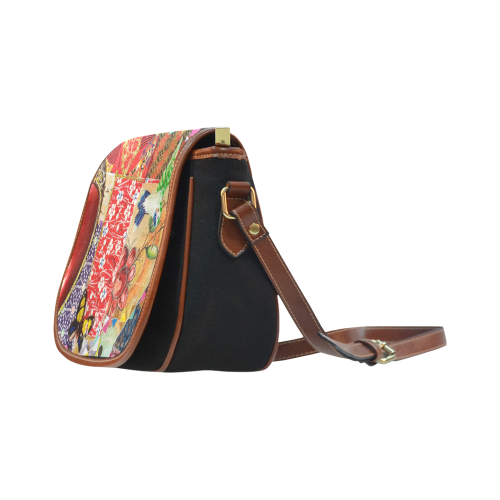 handbag Saddle Bag/Small (Model 1649)(Flap Customization)
