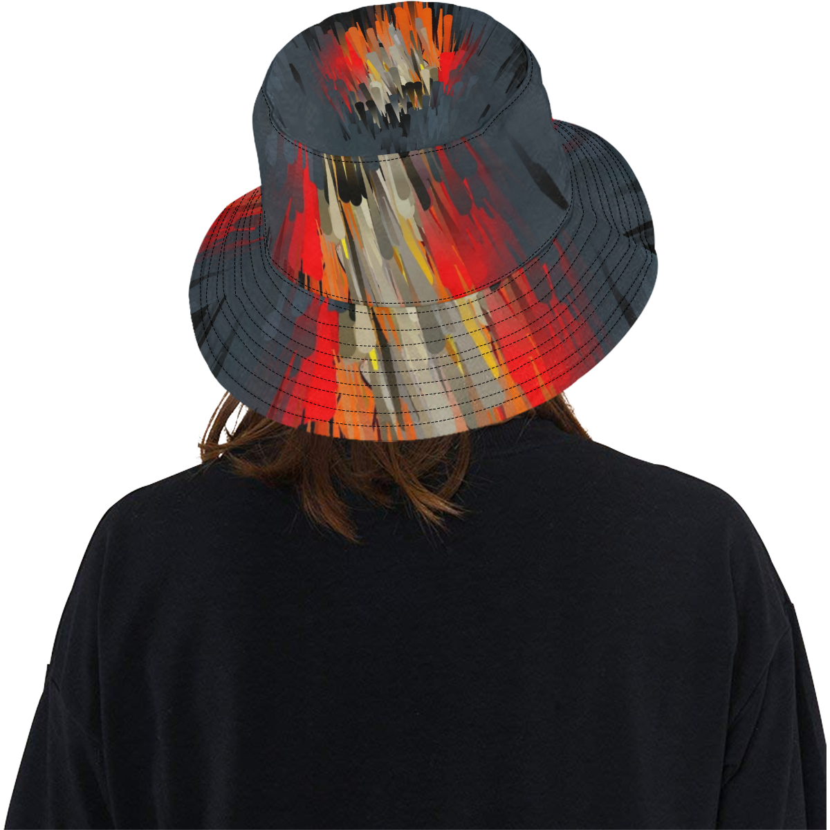 Klecks Popart" by Nico Bielow All Over Print Bucket Hat