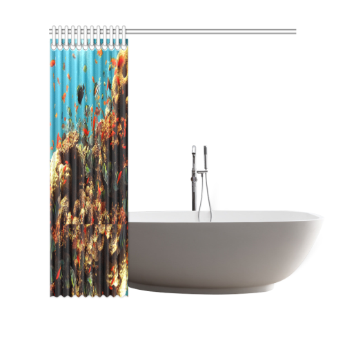 Under the sea Shower Curtain 69"x70"