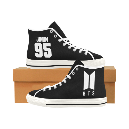 JIMIN BTS Vancouver H Women's Canvas Shoes (1013-1)