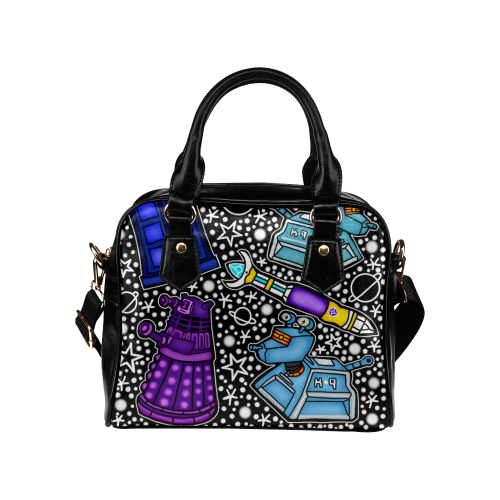 Dr Who mashup Shoulder Handbag (Model 1634)