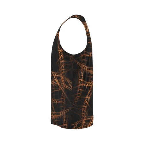 Trapped All Over Print Tank Top for Men (Model T43)