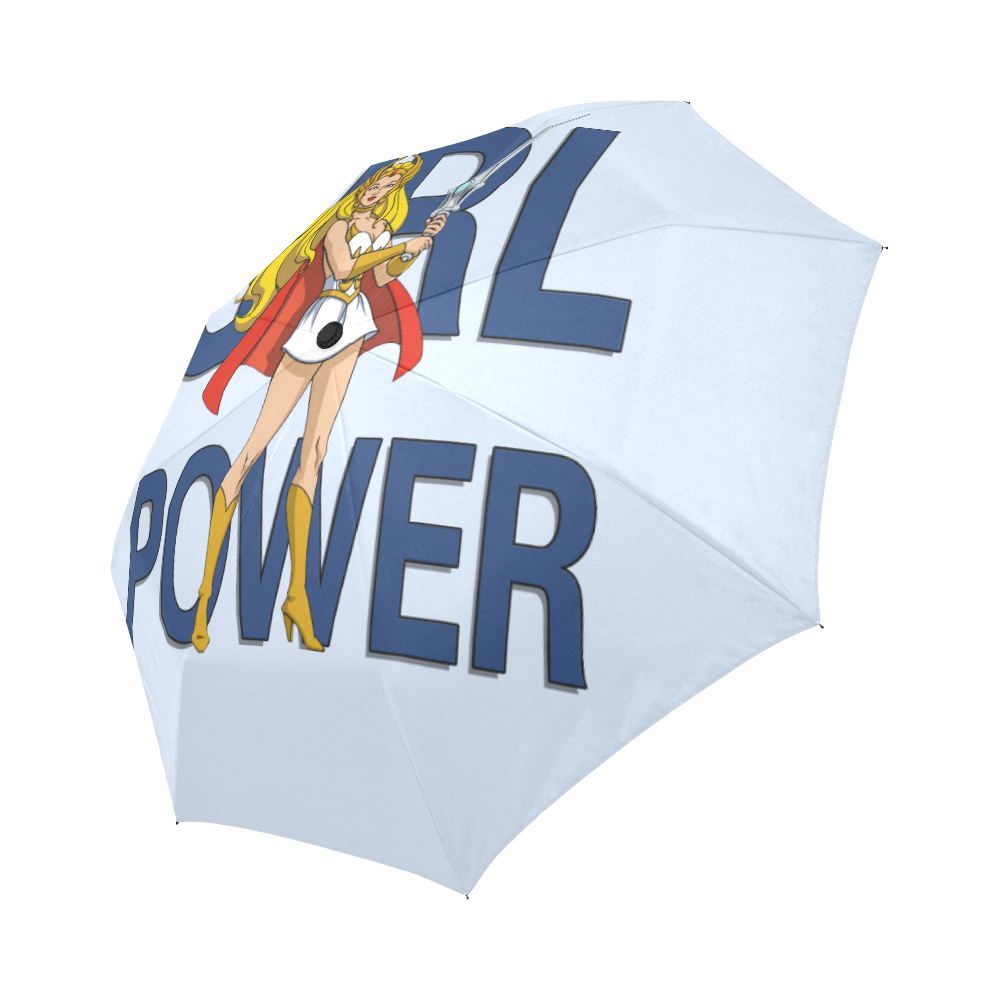 Girl Power (She-Ra) Auto-Foldable Umbrella (Model U04)