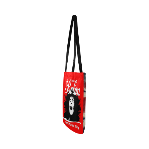 Marc Bolan T.Rex Double Design Bag 1 Reusable Shopping Bag Model 1660 (Two sides)