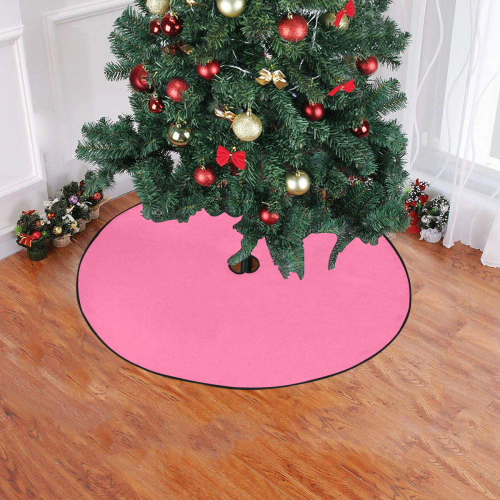 color French pink Christmas Tree Skirt 47" x 47"