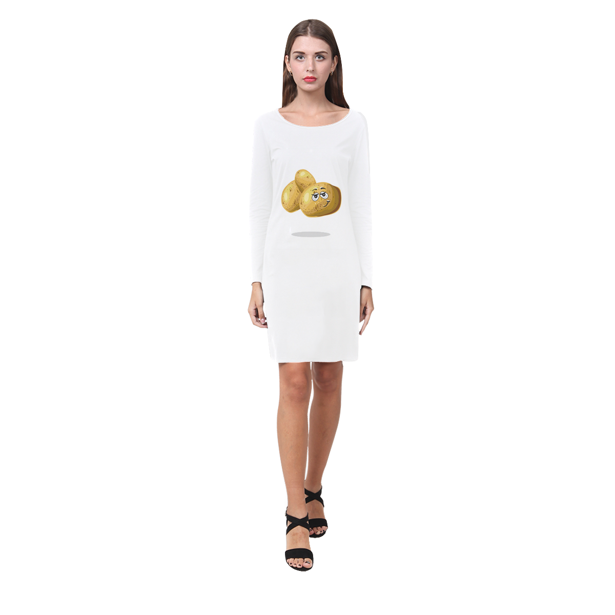 funny-potato Demeter Long Sleeve Nightdress (Model D03)