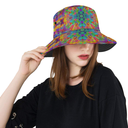 Floral Extravaganza 5 All Over Print Bucket Hat