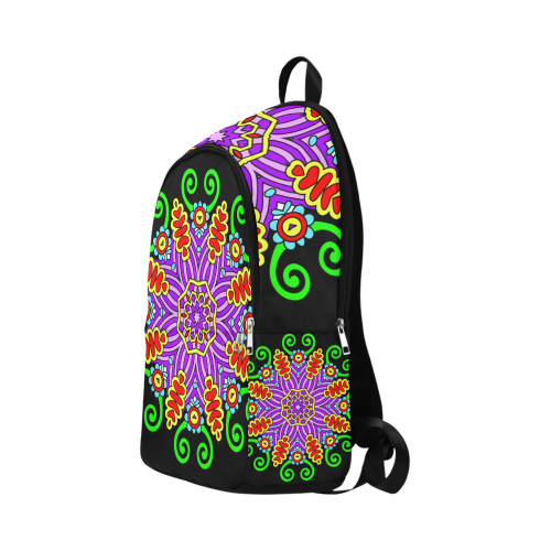 Color Circle V11 Fabric Backpack for Adult (Model 1659)