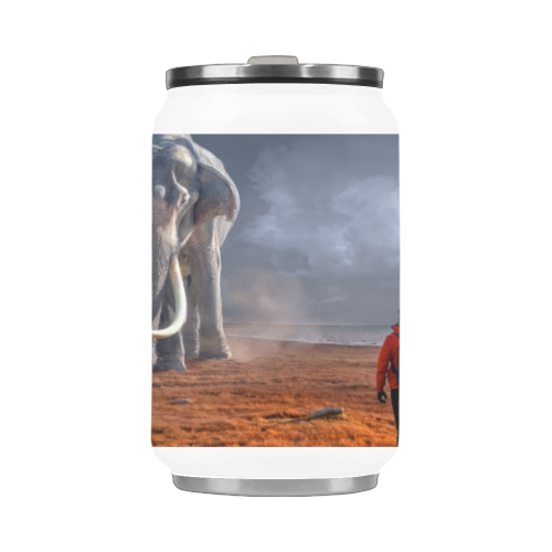 MY MONOLITH ELEPHANT Stainless Steel Vacuum Mug (10.3OZ)