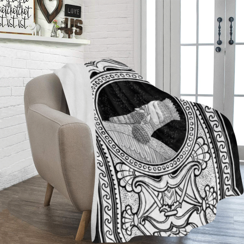 illustration art Lamassu Ultra-Soft Micro Fleece Blanket 60"x80"