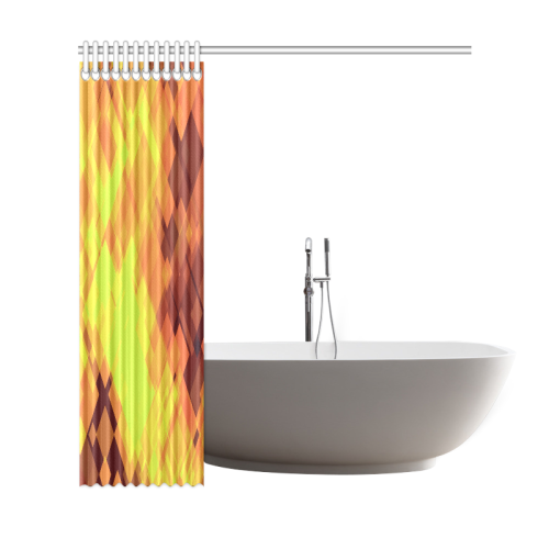 Geo abstract 1 Shower Curtain 69"x72"