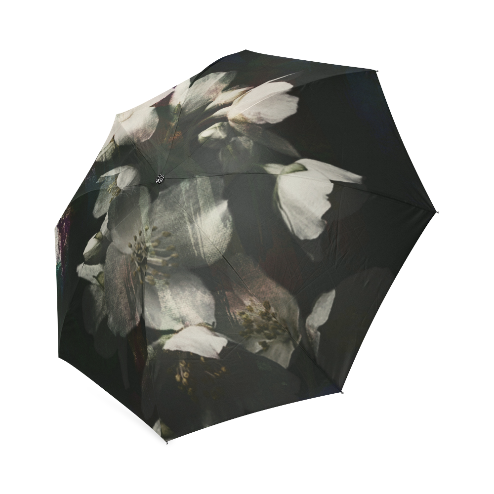 dark-flowers Foldable Umbrella (Model U01)