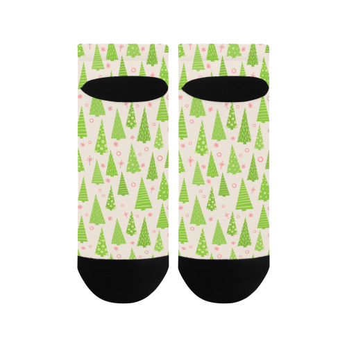 Christmas Trees Forest Women's Ankle Socks