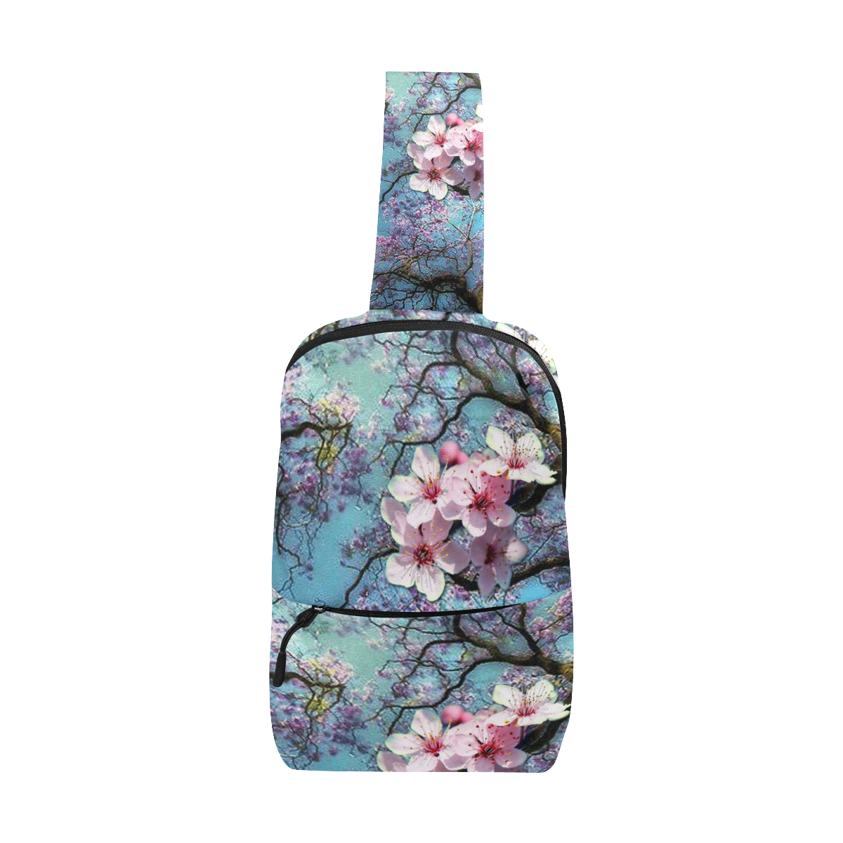 Cherry blossomL Chest Bag (Model 1678)
