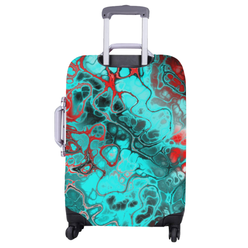 awesome fractal 35G by JamColors Luggage Cover/Large 26"-28"